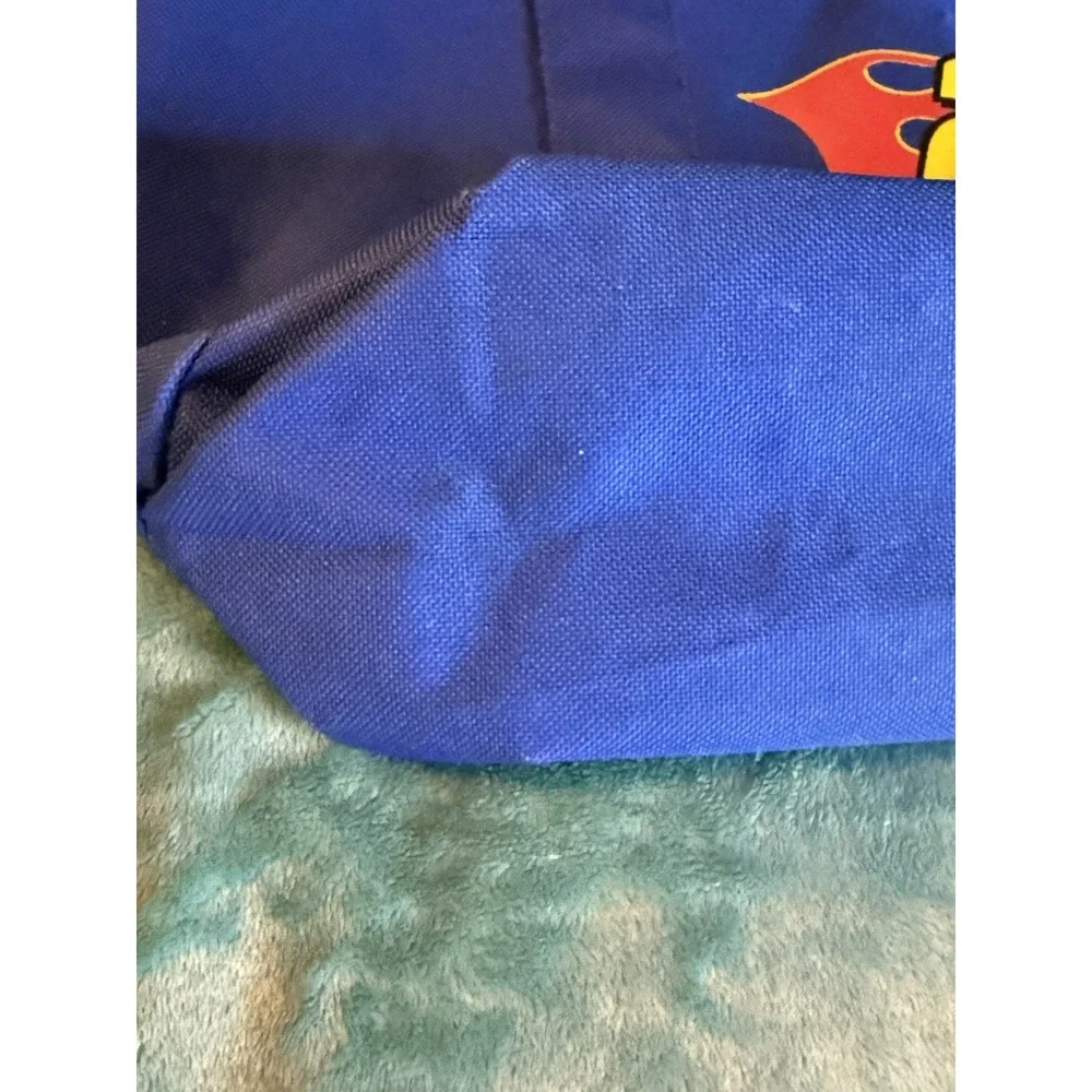 Vintage‎ NASCAR Jeff Gordon #24 Tote Bag Blue Canvas 2003 Flame Logo 19x11.5